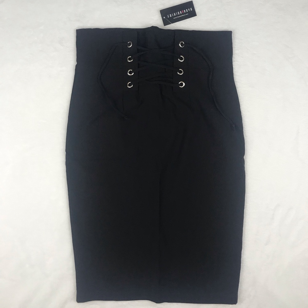 Fashion Nova high waisted pencil skirt